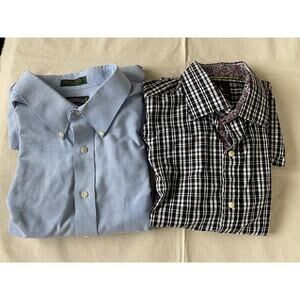 Bundle 2 Long Sleeve Shirts Cambridge Classics 36/37 & Tailorbird XLT